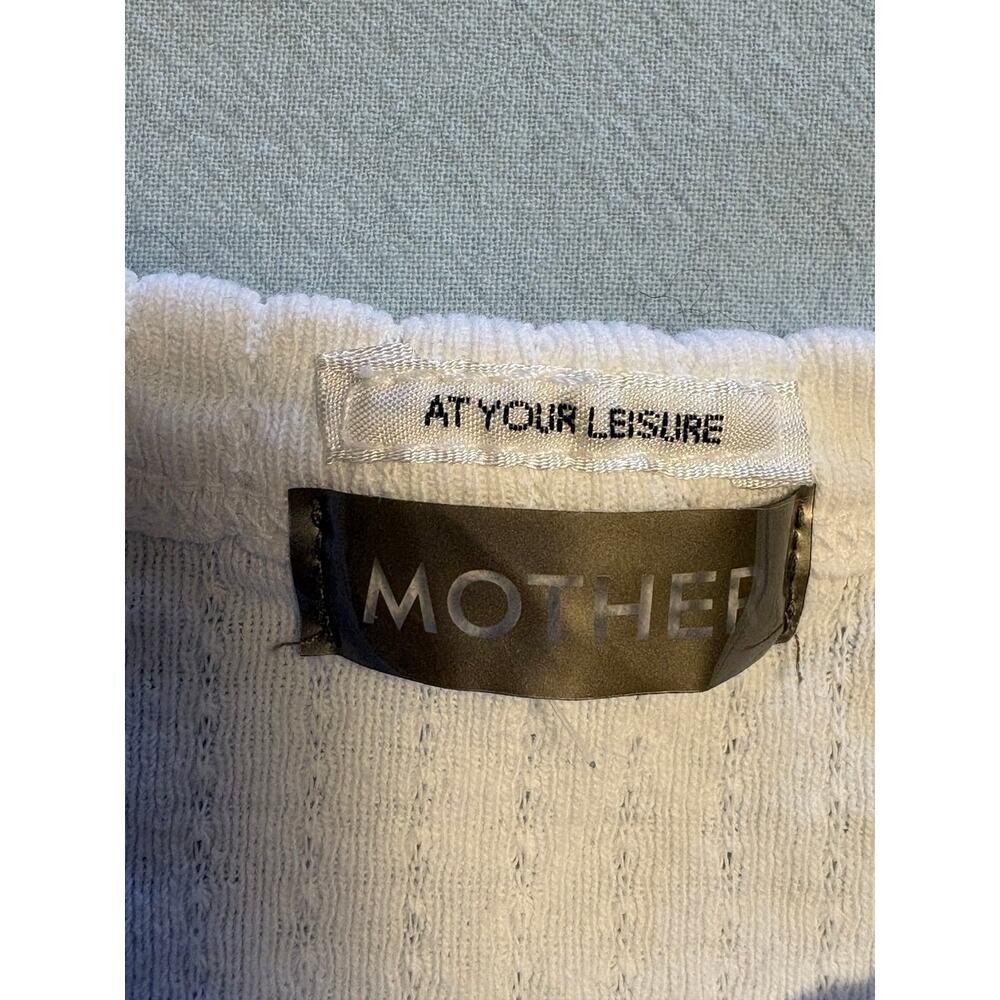 White Tank Top by MOTHER Sz L - Picture 4 of 5